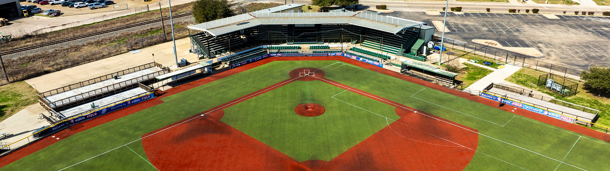 Aerial of Travis Major Field.